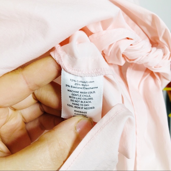 1901 light pink button up shirt - Picture 9 of 9